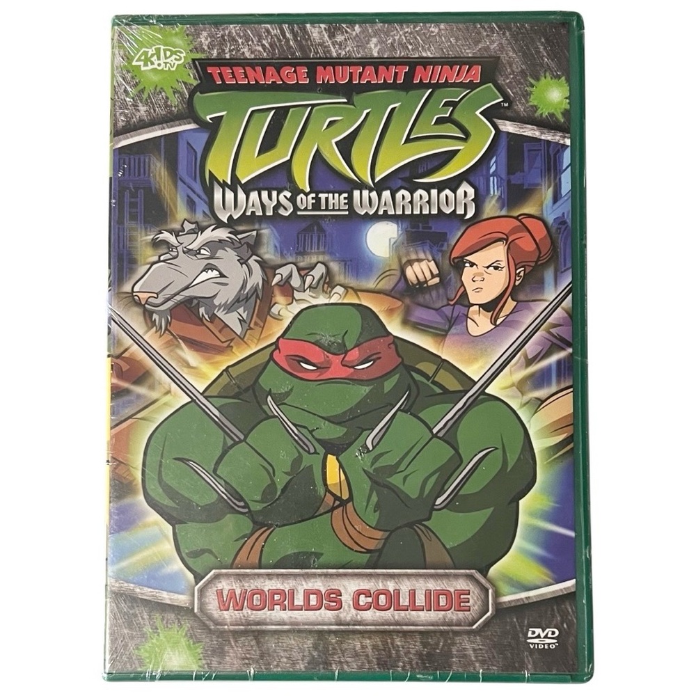 Teenage Mutant Ninja Turtles Ways Of The Warrior Worlds Collide DVD New